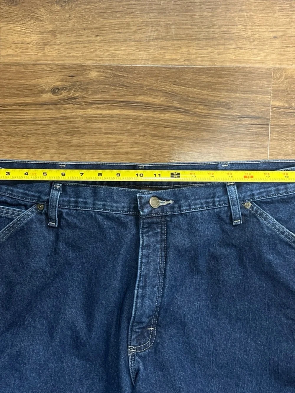 Wrangler Fleece-Lined Denim Carpenter Jeans 38x30